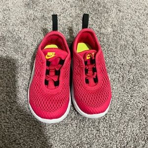 Pink sneakers for girl toddlers